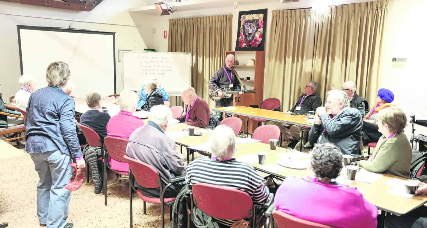 Orange Parkinson's Support Group's monthly get-together