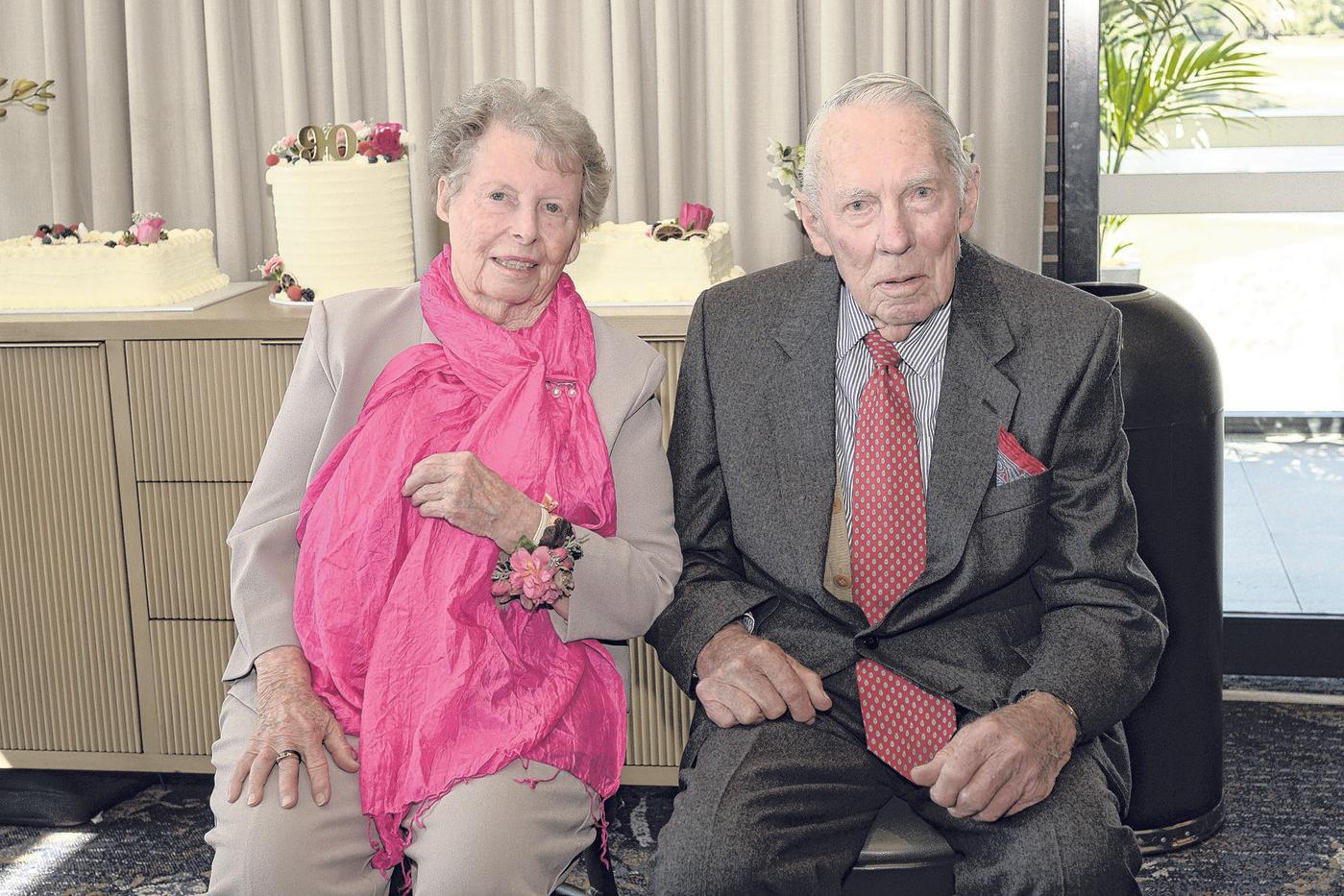 Janet Noble celebrates her 90th birthday