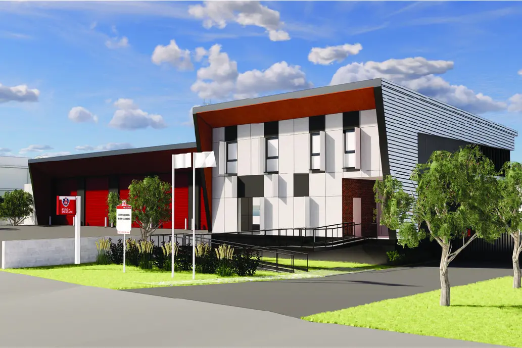 Lithgow will become home to one of the largest fire stations in NSW, with the new $98.7 million facility set to open in 2027. Photo: Supplied.