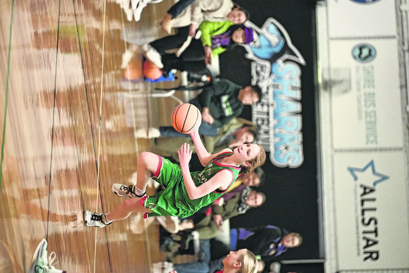 Lara Hooper in action for Western Region at the NSW PSSA basketball titles. Photos: Winkipop Media.