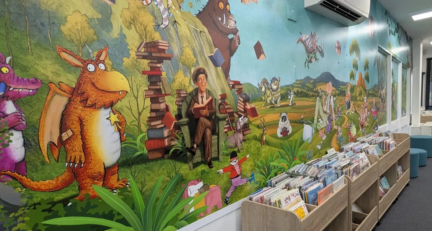 Bowen’s magical library transformation just in time for book week!
