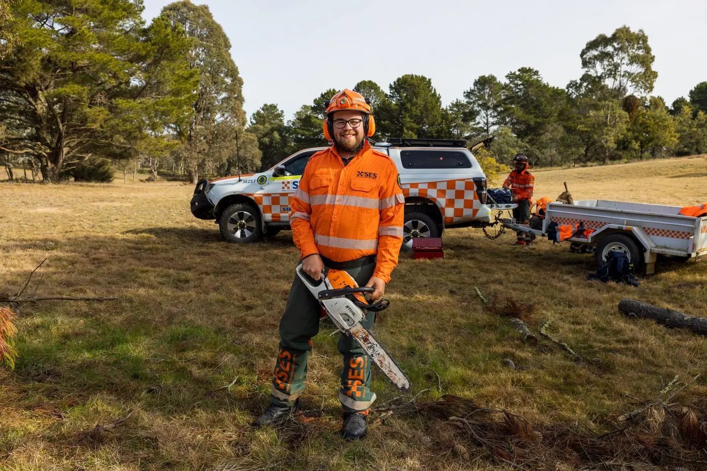 This week is National Volunteer Week and the SES is inviting \\'everyday people\\' to get in touch to find out how they can give hands-on help to this essential emergency service. Photo: Supplied.