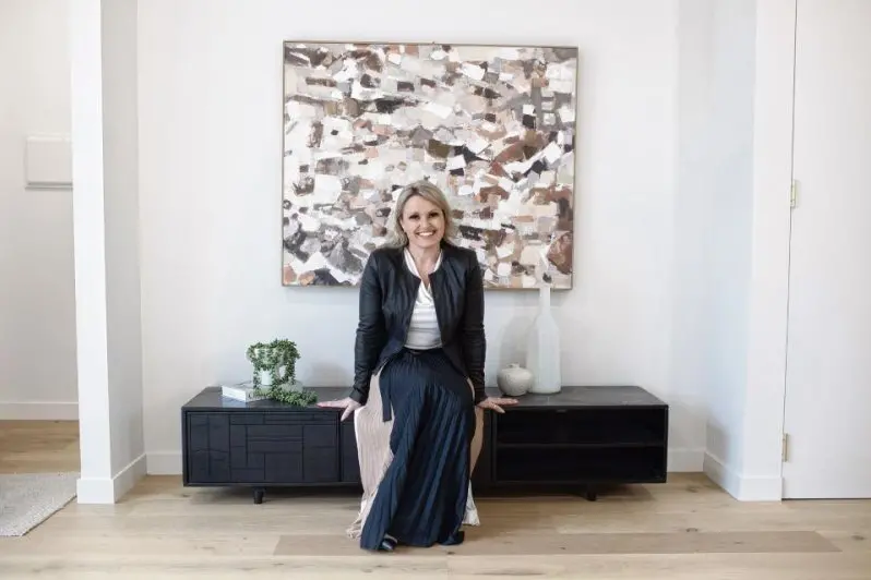 Kellie Richardson is one of Australia\\'s most respected interior designers and the founder of Kurved by Design. She has transformed countless homes with her signature blend of sophistication and functionality. She is a sought-after commentator on design trends, home styling and Feng Shui. Photo: Supplied.