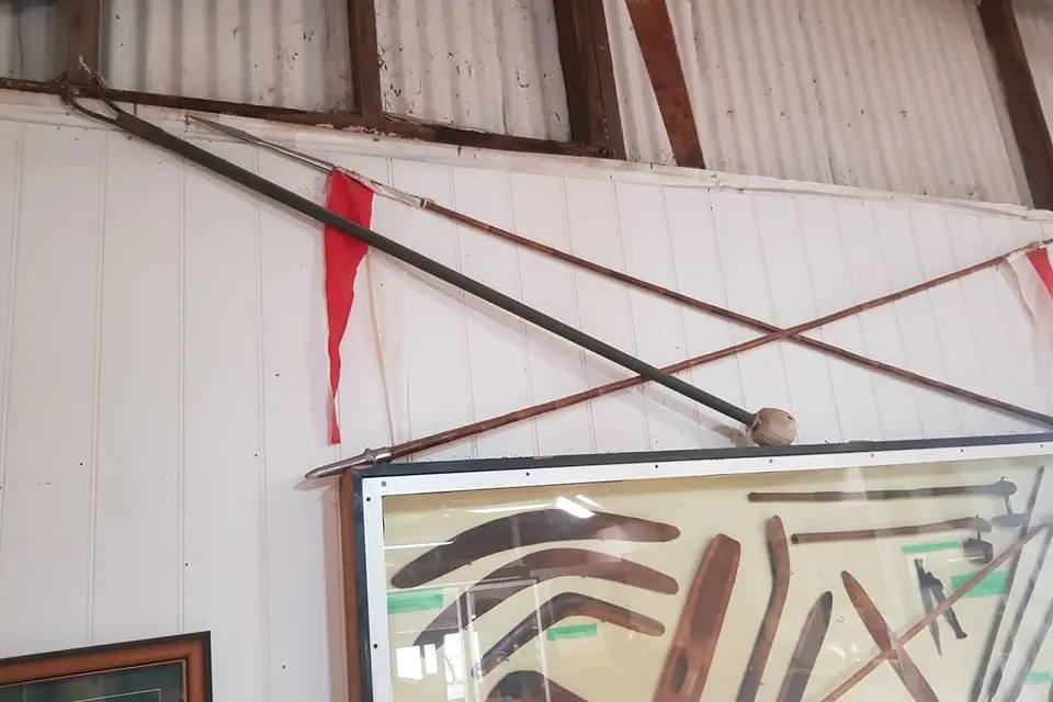 Eugowra Historical Museum and Bushranger Centre has one of the most eclectic collections of fencing memorabilia in country Australia. Photo: Eugowra Museum.