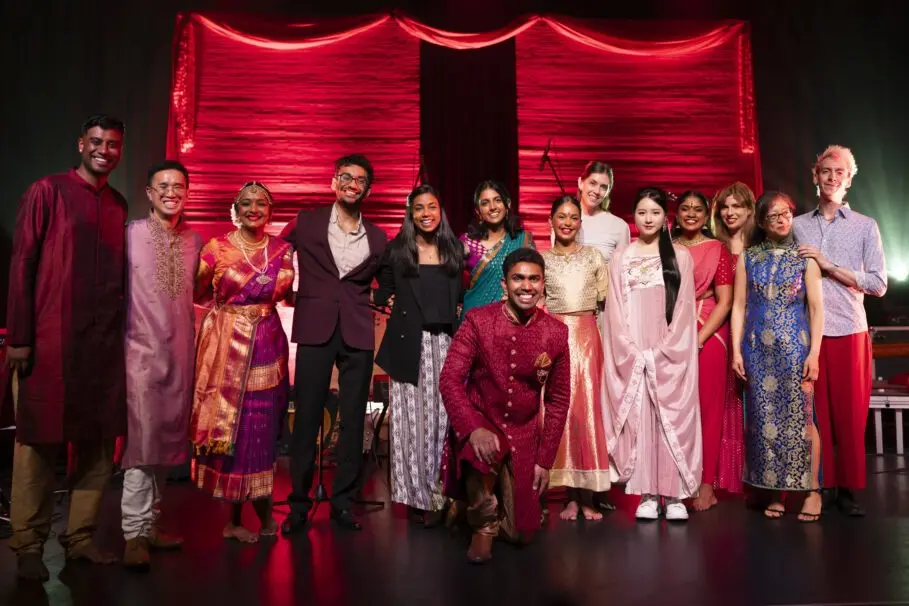 World music instrumentalist Ganathipan.