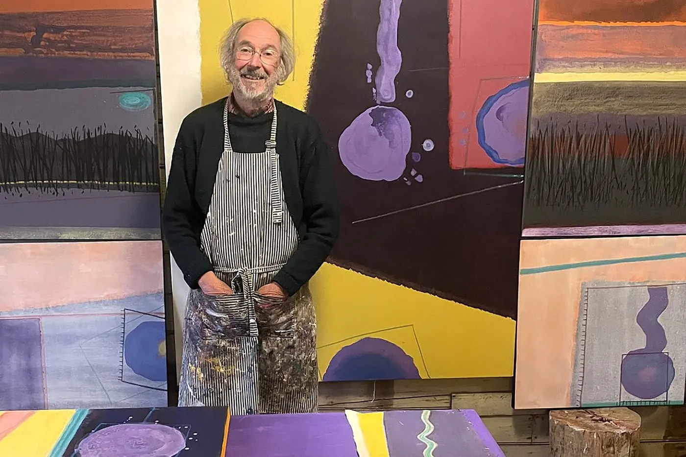 Tim Winters in the Studio.