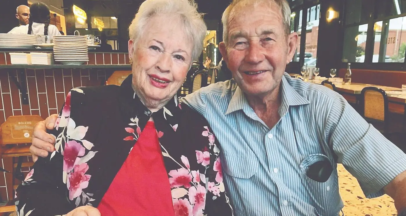 Congratulations Gloria and Bruce