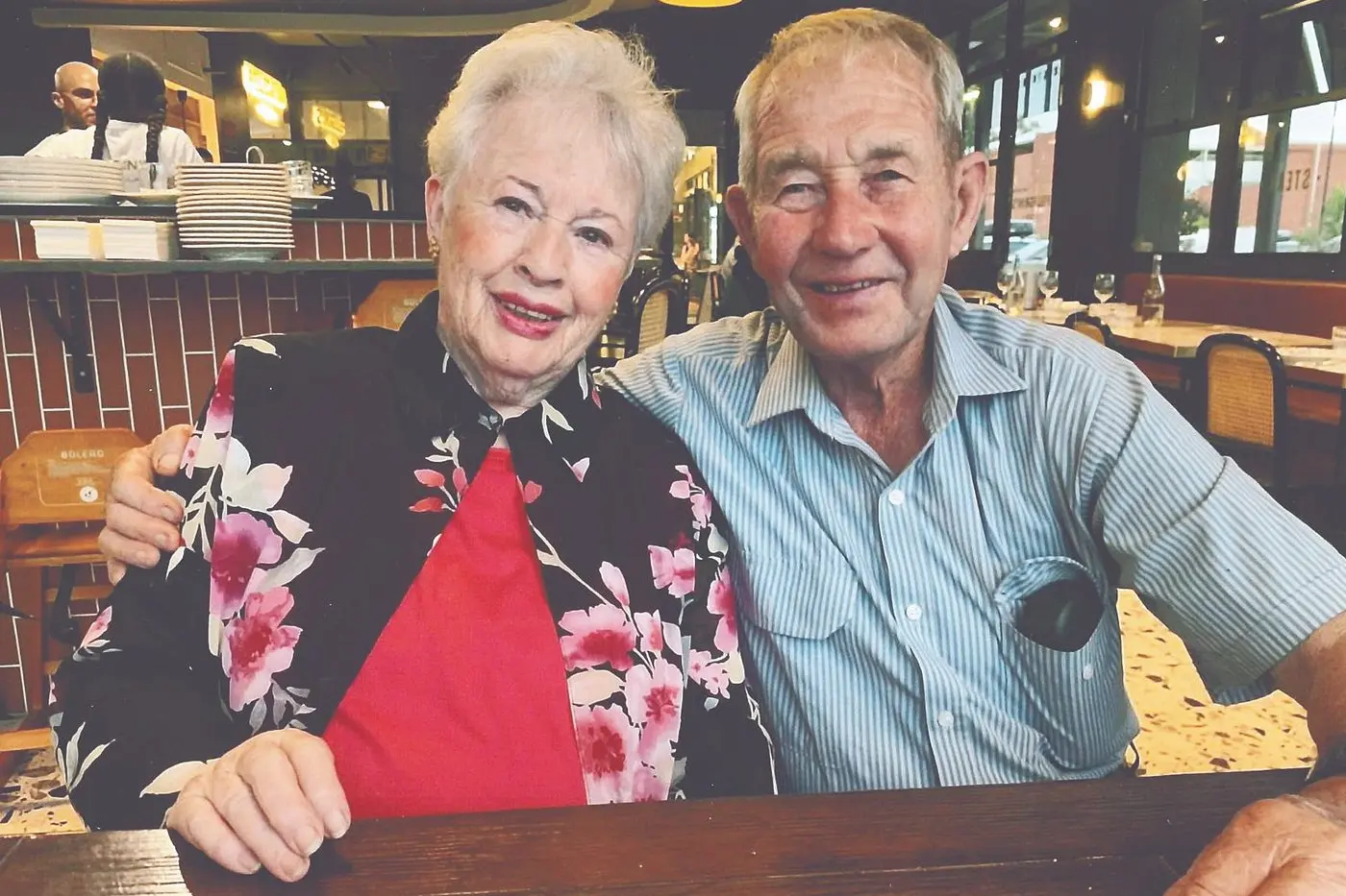 Gloria and Bruce Wentworth.