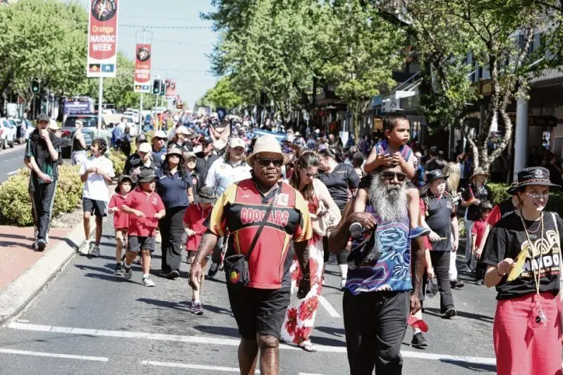 Scenes from the NAIDOC Week Street March and official opening in Robertson Park on Monday, October 20.
