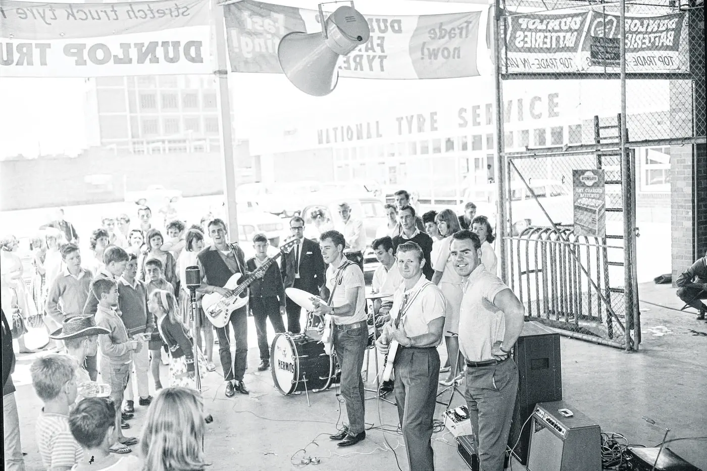 A Saturday stomp dancing session at National Tyres.