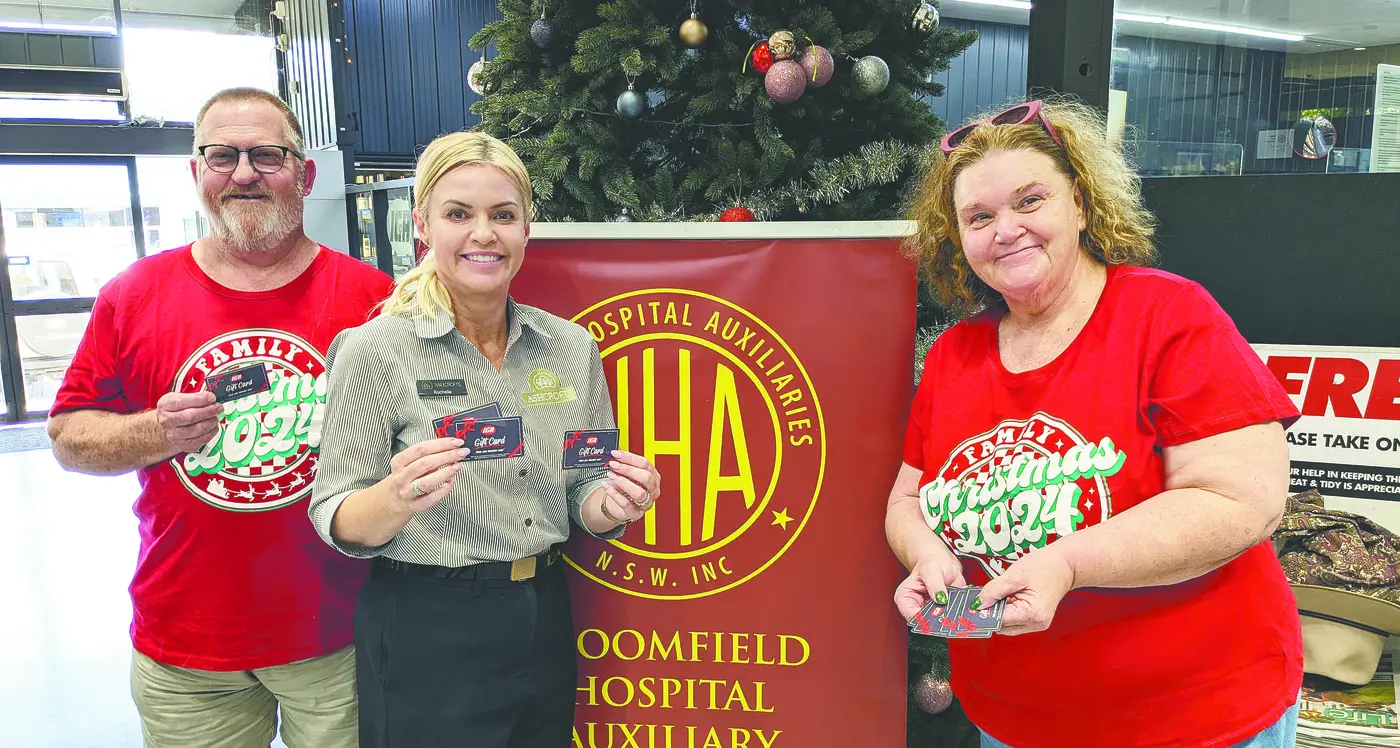 Generous donation helps Bloomfield Hospital Auxiliary spread a little Christmas cheer