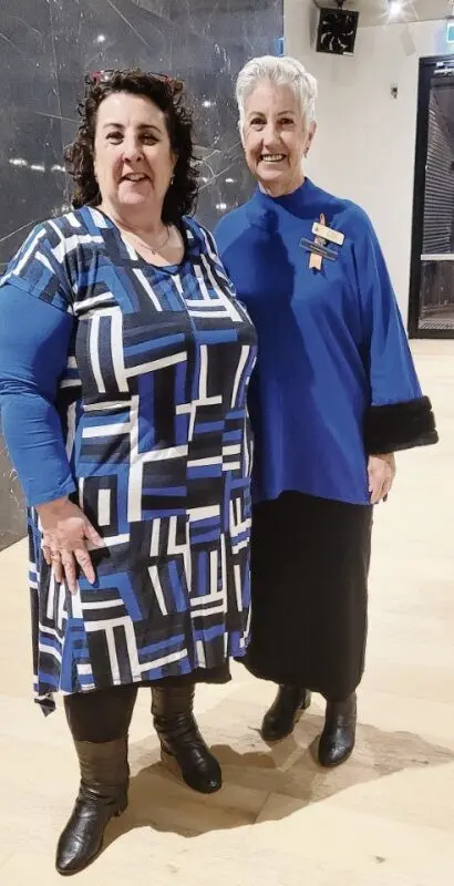 Michelle Dunkly and Wendy Reddan