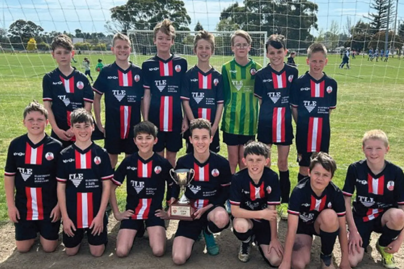 U13s Barnstoneworth United: Back L to R Felix Moore, Zach Brakenridge, Charlie O\\u2019Brien Elijah Hutchins, Billy O\\u2019Brien, Domonic Nonnenmacher, Tom Erwich. Front L to R Hudson Howard, Connor Ferry, Eli Chaves, Ben Vanstone, Jaxon Brabrook, Lucas Longley, Oscar Blacklow. Absent, Hamish Bailey