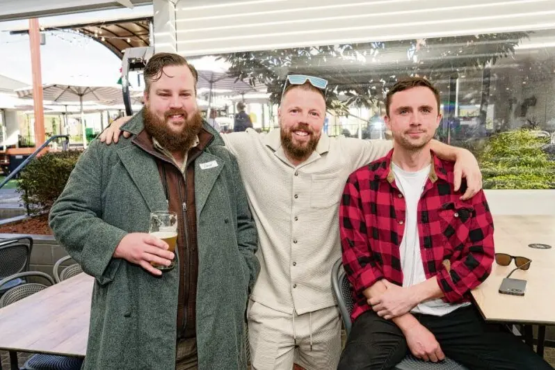 David Piper, James Bowie and Jesse Badger.