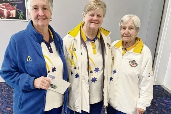 Sue Clinghan, Laurel Duffy, and Margo Fairbairn.