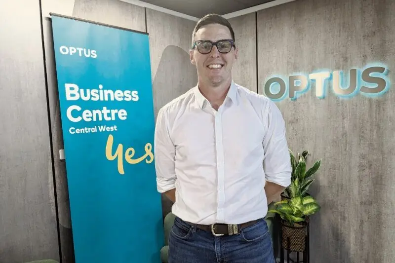 Optus Business Centre Central West owner Tim Duggan invites you to their grand re-launch this Thursday and Friday, October 23-24.
