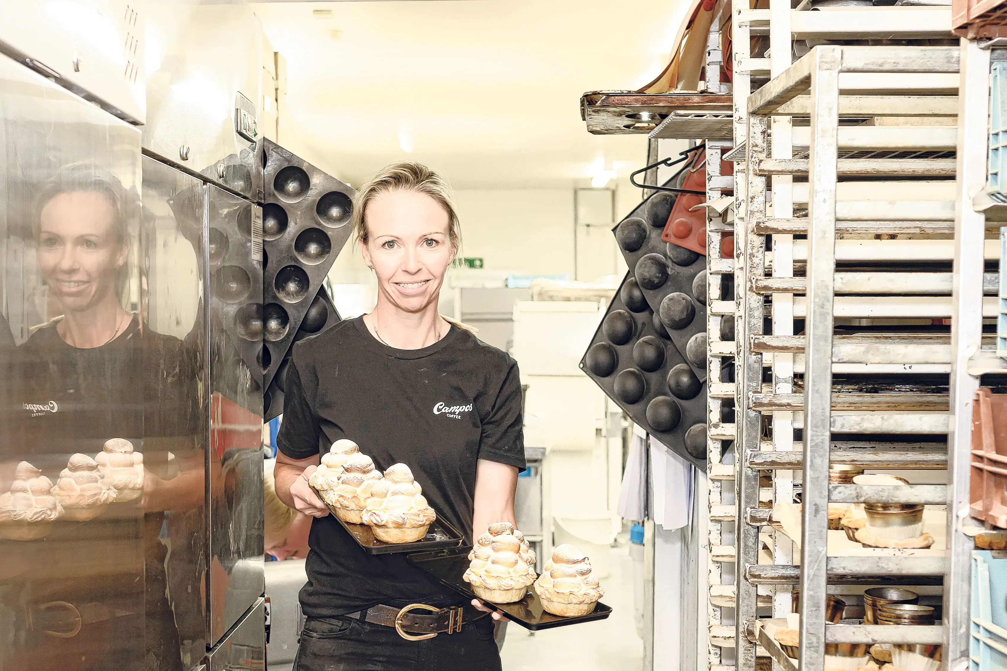 <p>Stacey with a fresh batch of her signature lemon meringue tarts. Photos: Orange City Life/Cec Tilburg</p>\\n