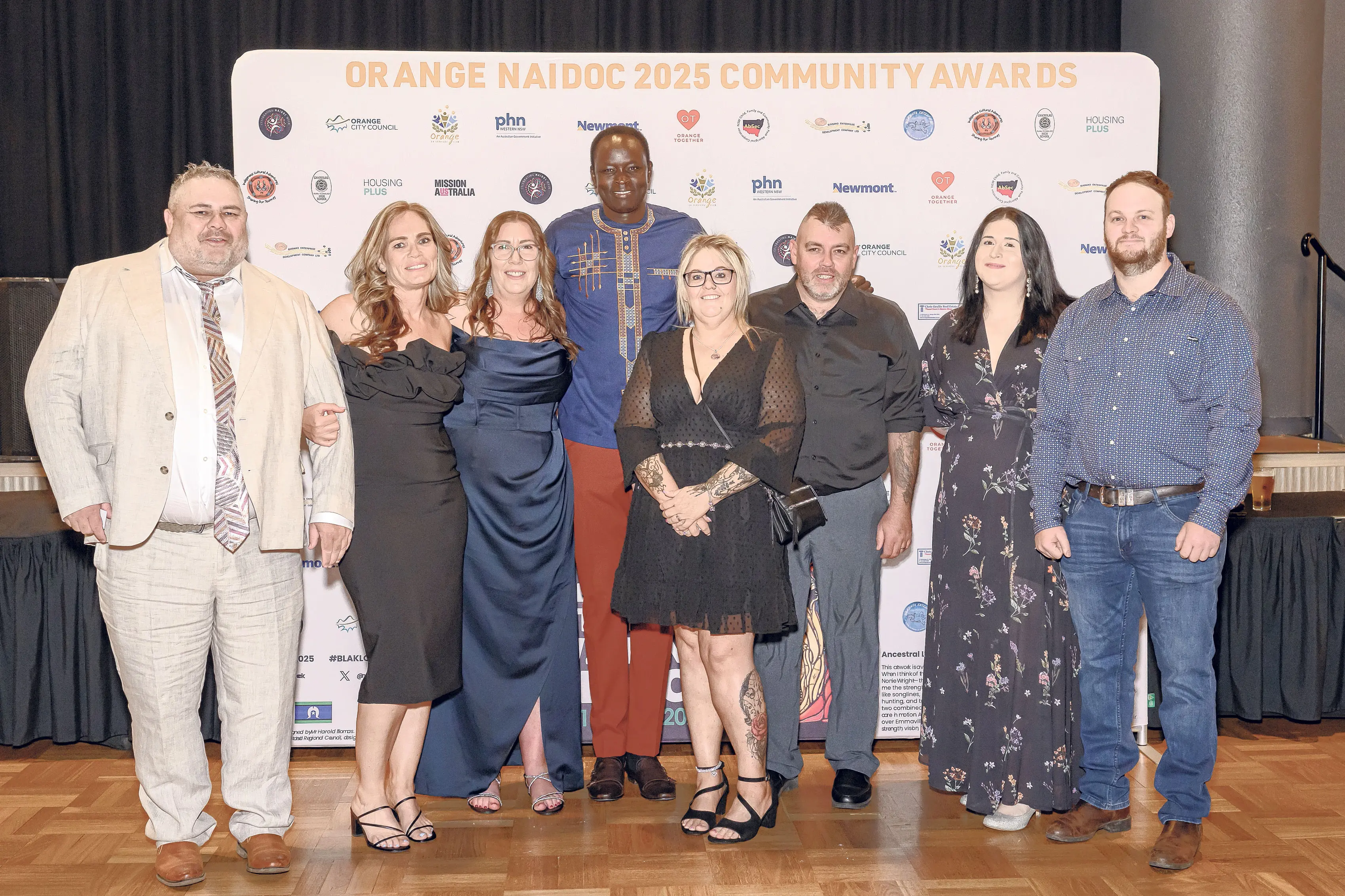 <p>Daniel Gibbs, Dan Annesley, Mel Mchaton, Deng Akok, Alisha Ross, Geoff Ross, Kruise and Leah O\\u2019Dwyer .</p>\\n