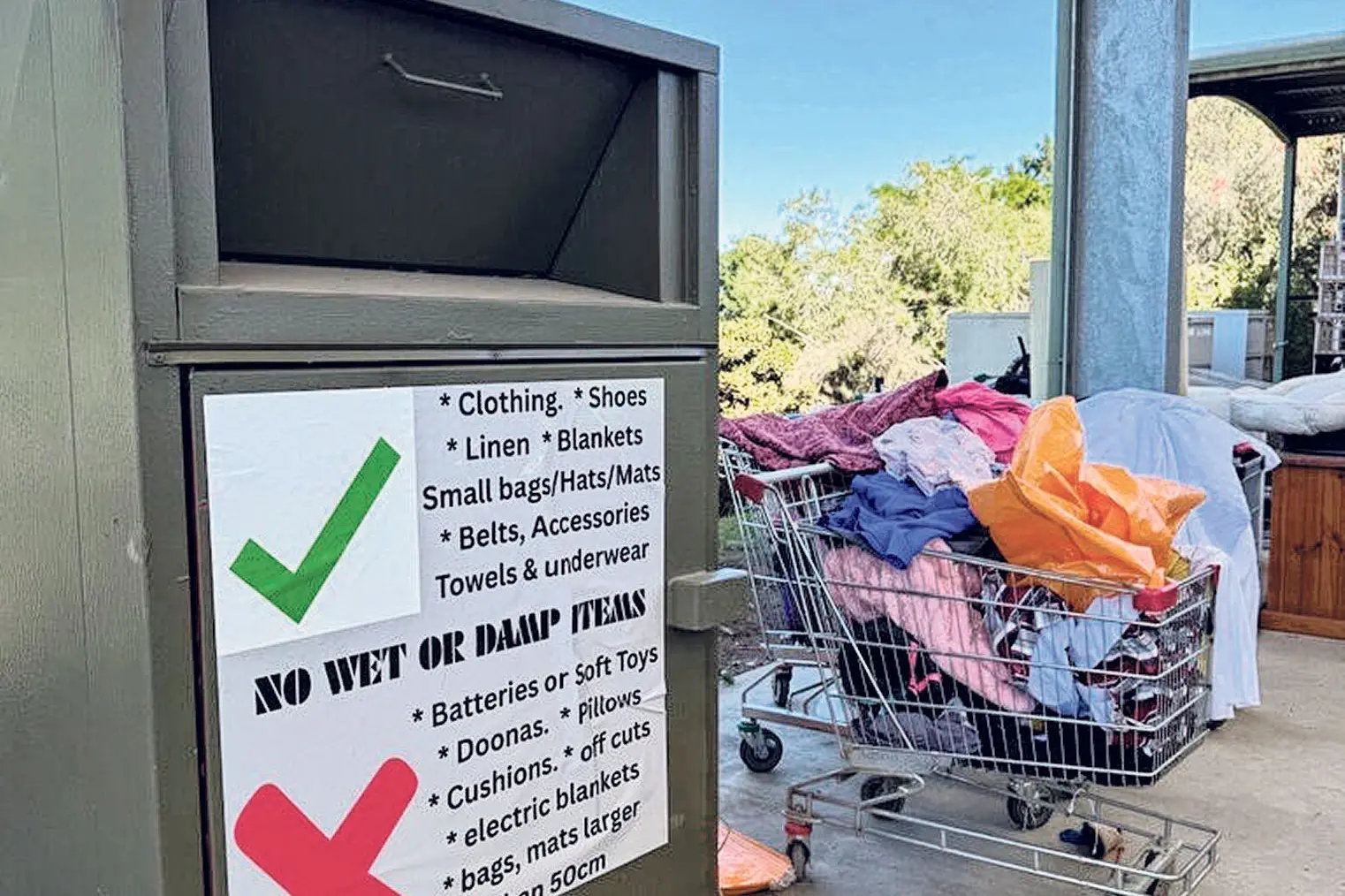 <p>Orange City Council has begun a 12-month free textile recycling trial at the Ophir Road Resource Recovery Centre (ORRRC).</p>\\n