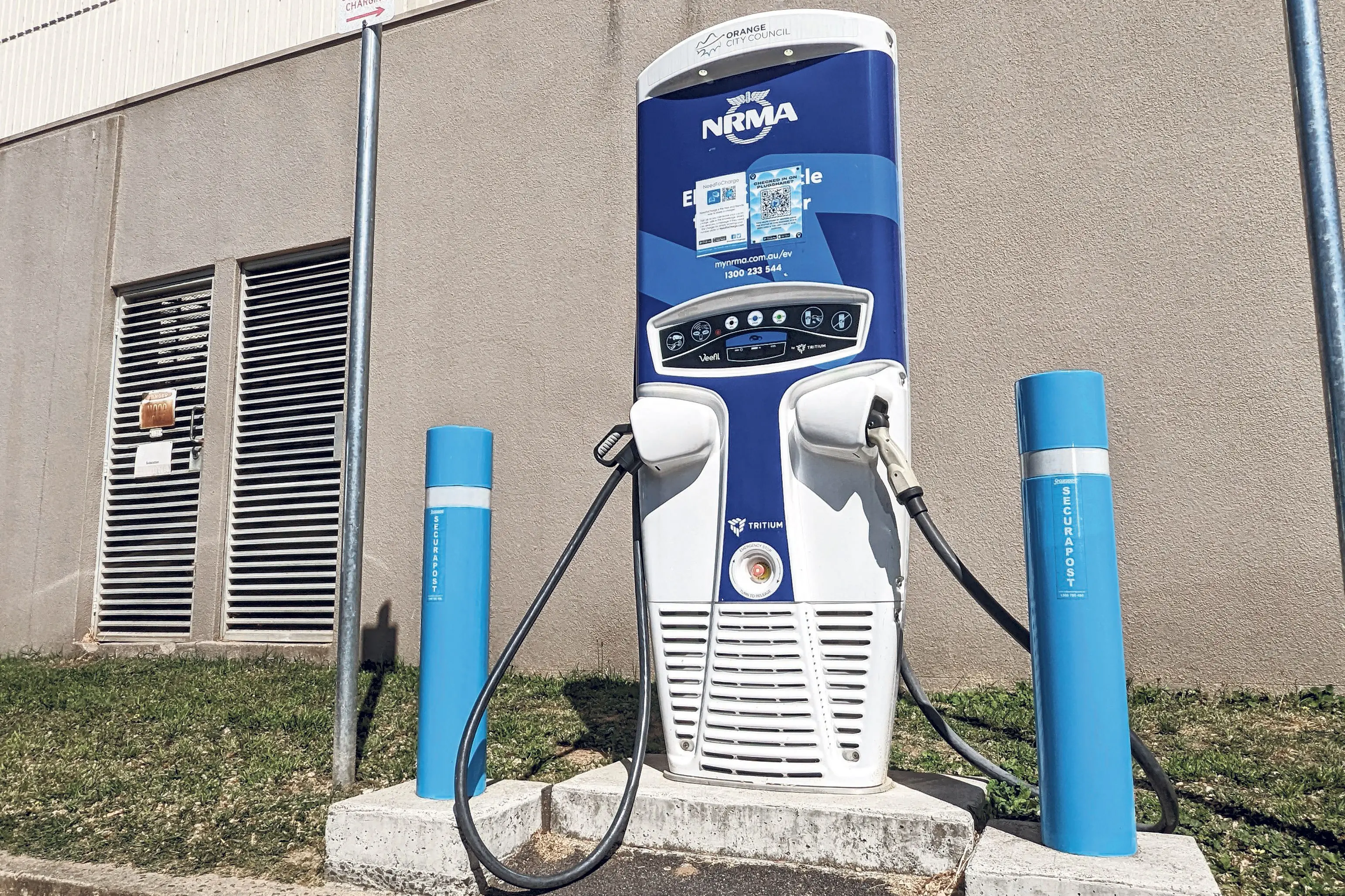 <p>An EV charging station installed in the Orange Civic precinct.</p>\\n