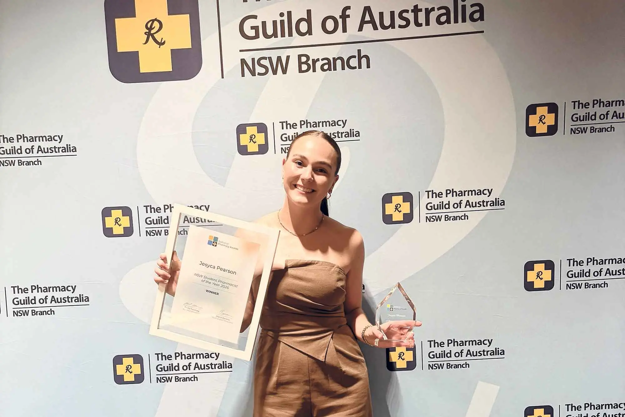 <p>NSW Student Pharmacist of the Year, Jesyca Pearson of Molong.</p>\\n