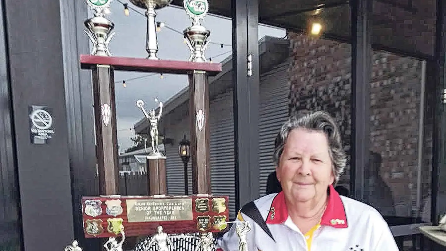 Judy Adams honoured with prestigious sports award