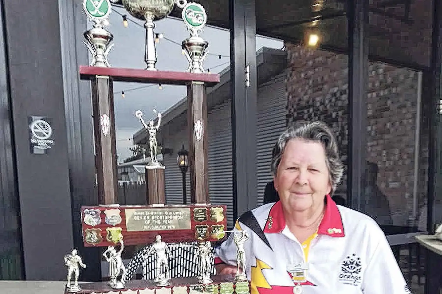 Judy Adams honoured with prestigious sports award