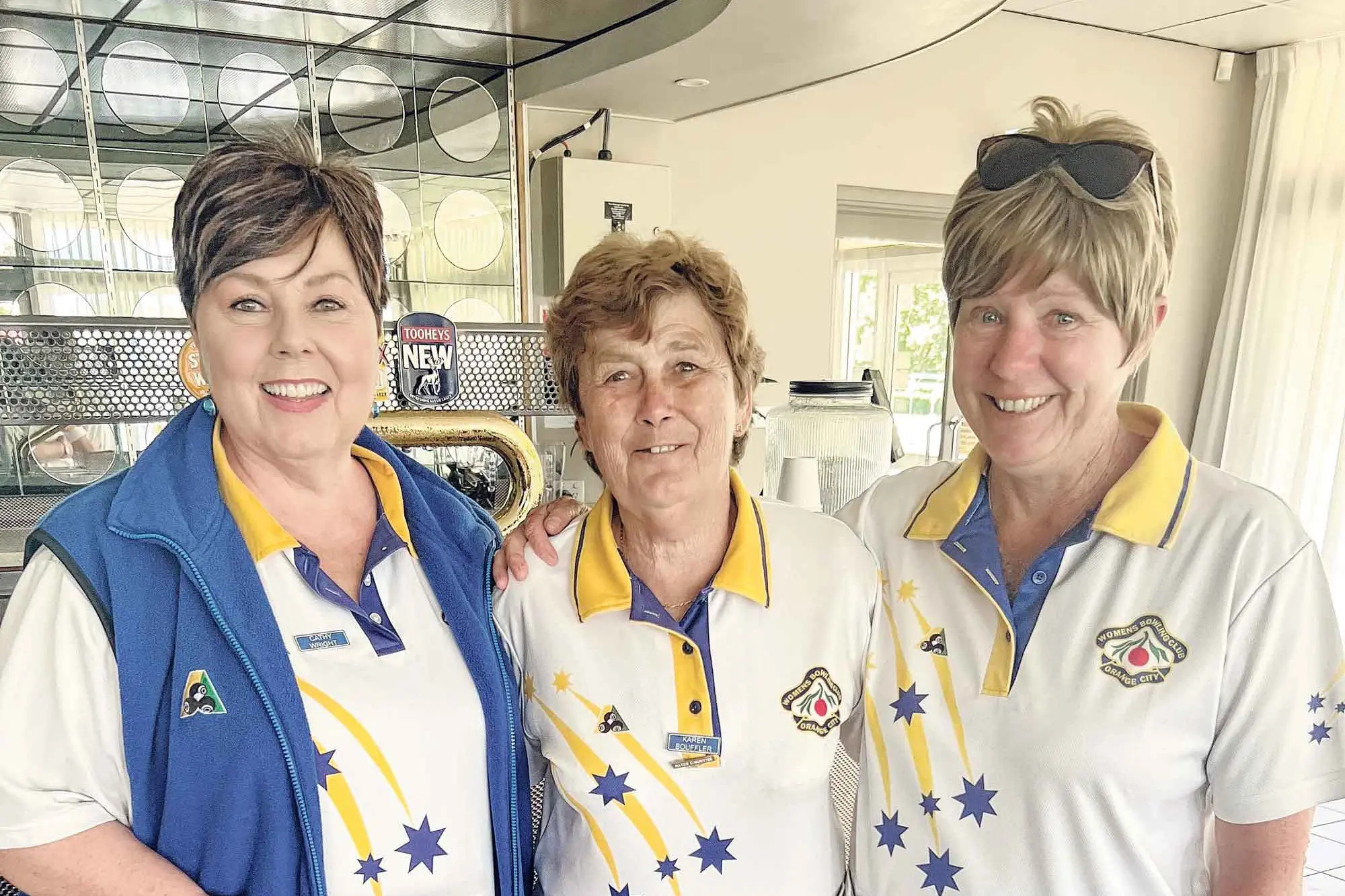 <p>Cathy Wright, Karen Bouffler and Helen Lord.</p>\\n