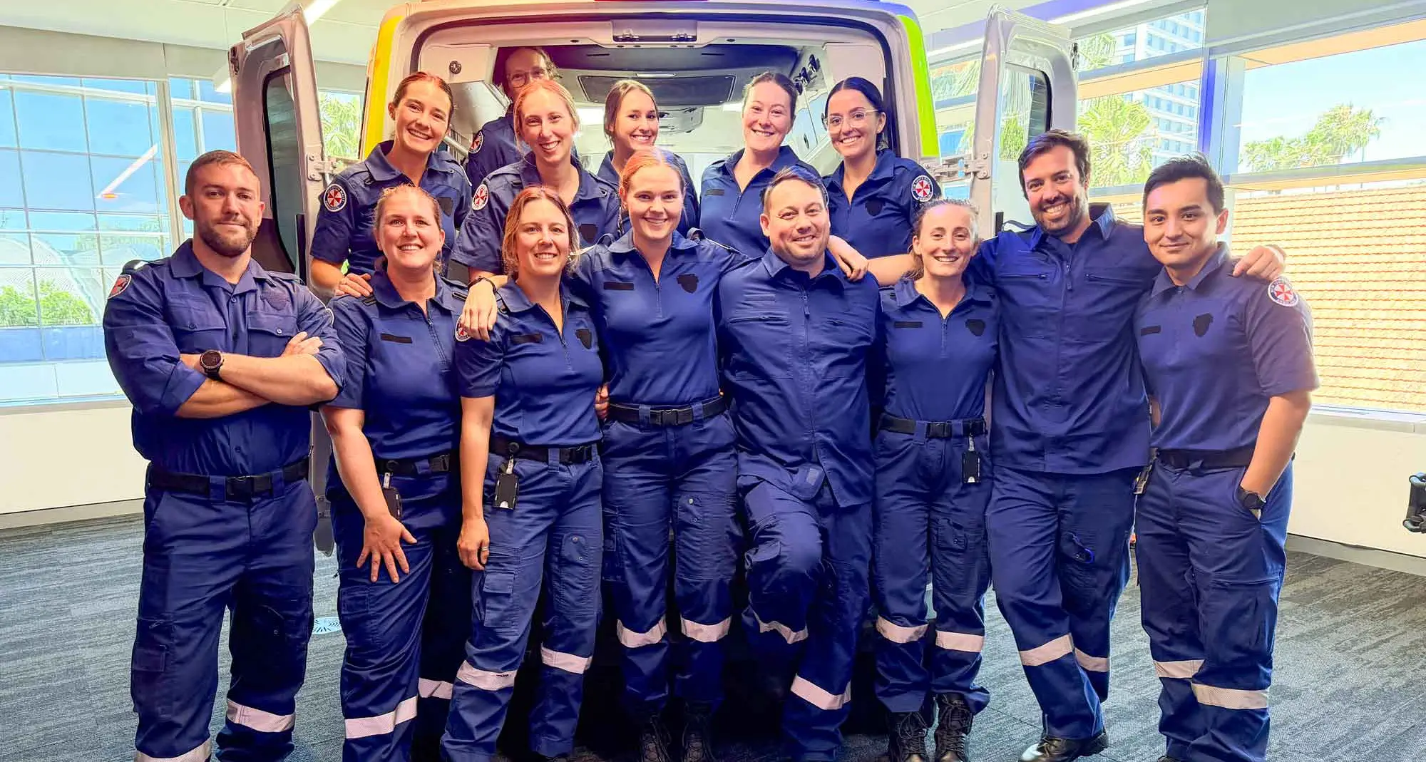NSW Ambulance welcomes 14 new paramedics from interstate and overseas