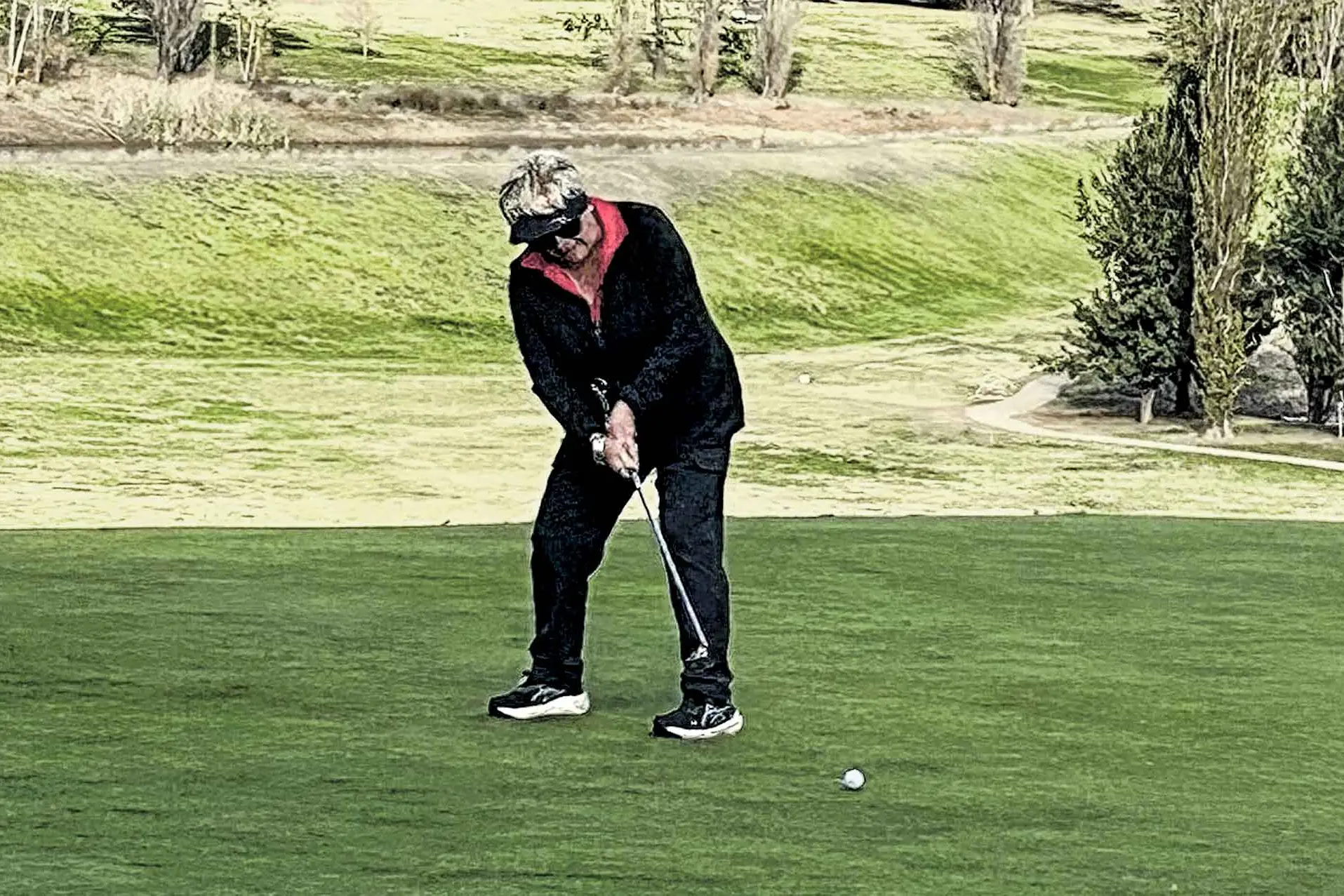 <p>A Grade winner Helen Ross in action.</p>\\n