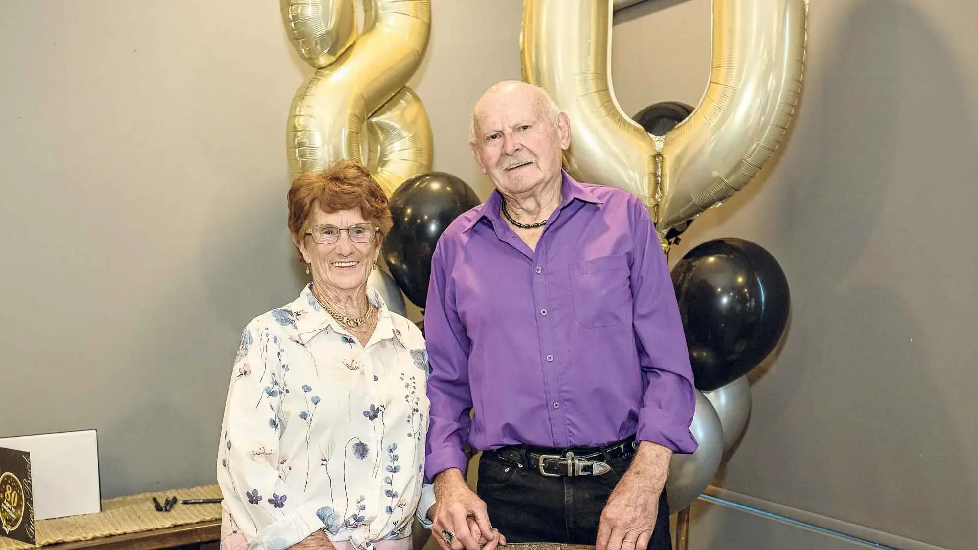 Michael Marsh’s surprise 80th birthday celebrations