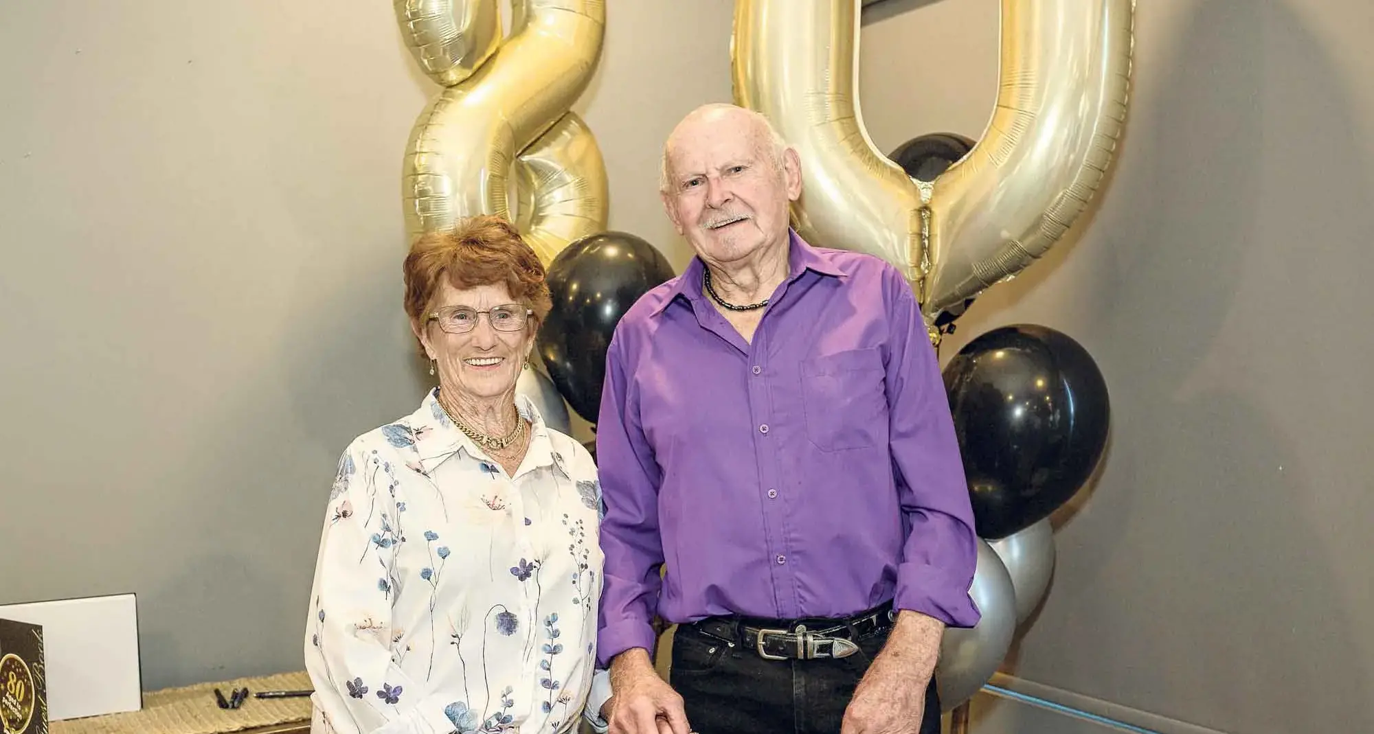 Michael Marsh’s surprise 80th birthday celebrations