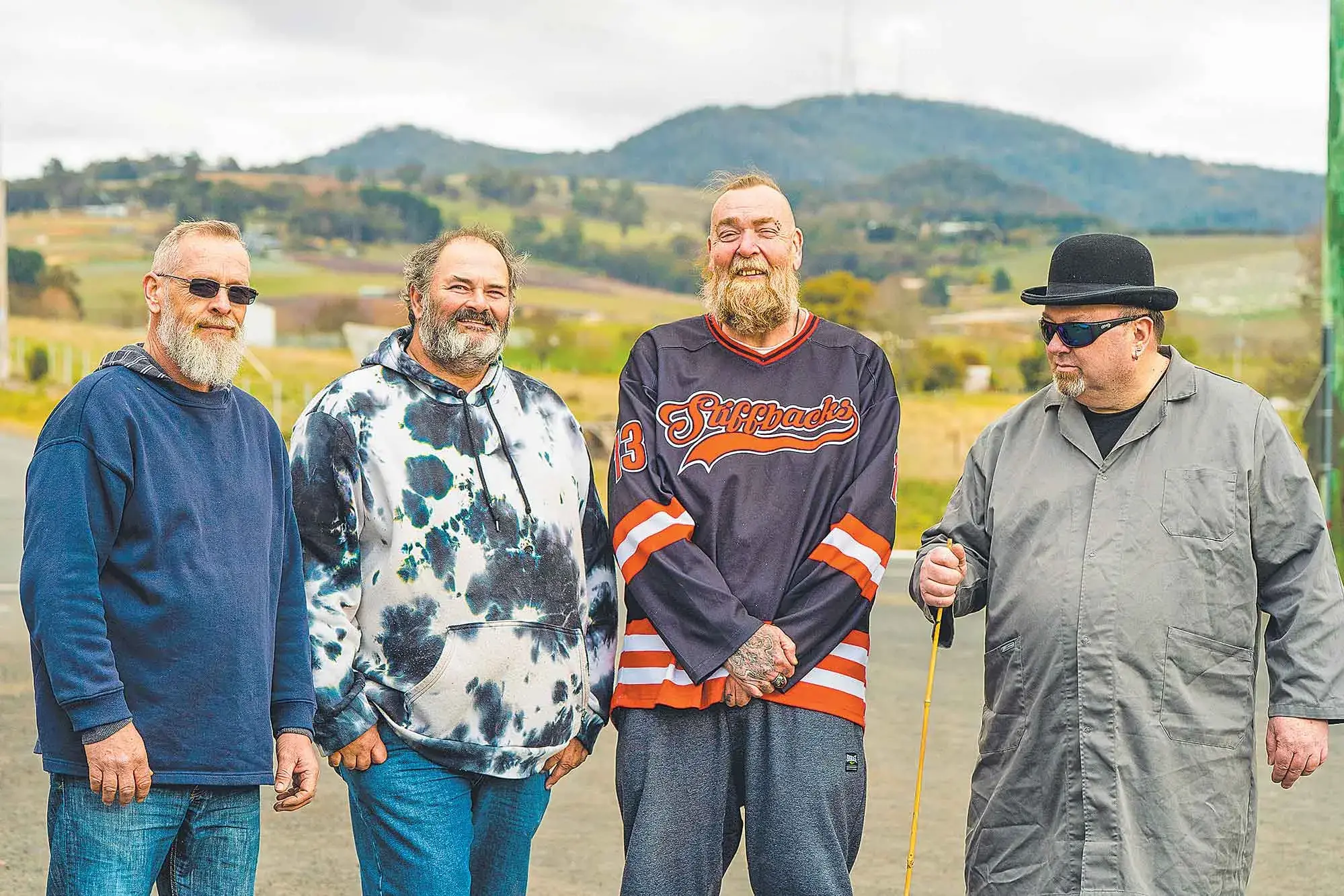 <p>Four-piece alternative rock band The Stiffbacks. Photo: Orange City Life/Henry DeRooy.</p>\\n