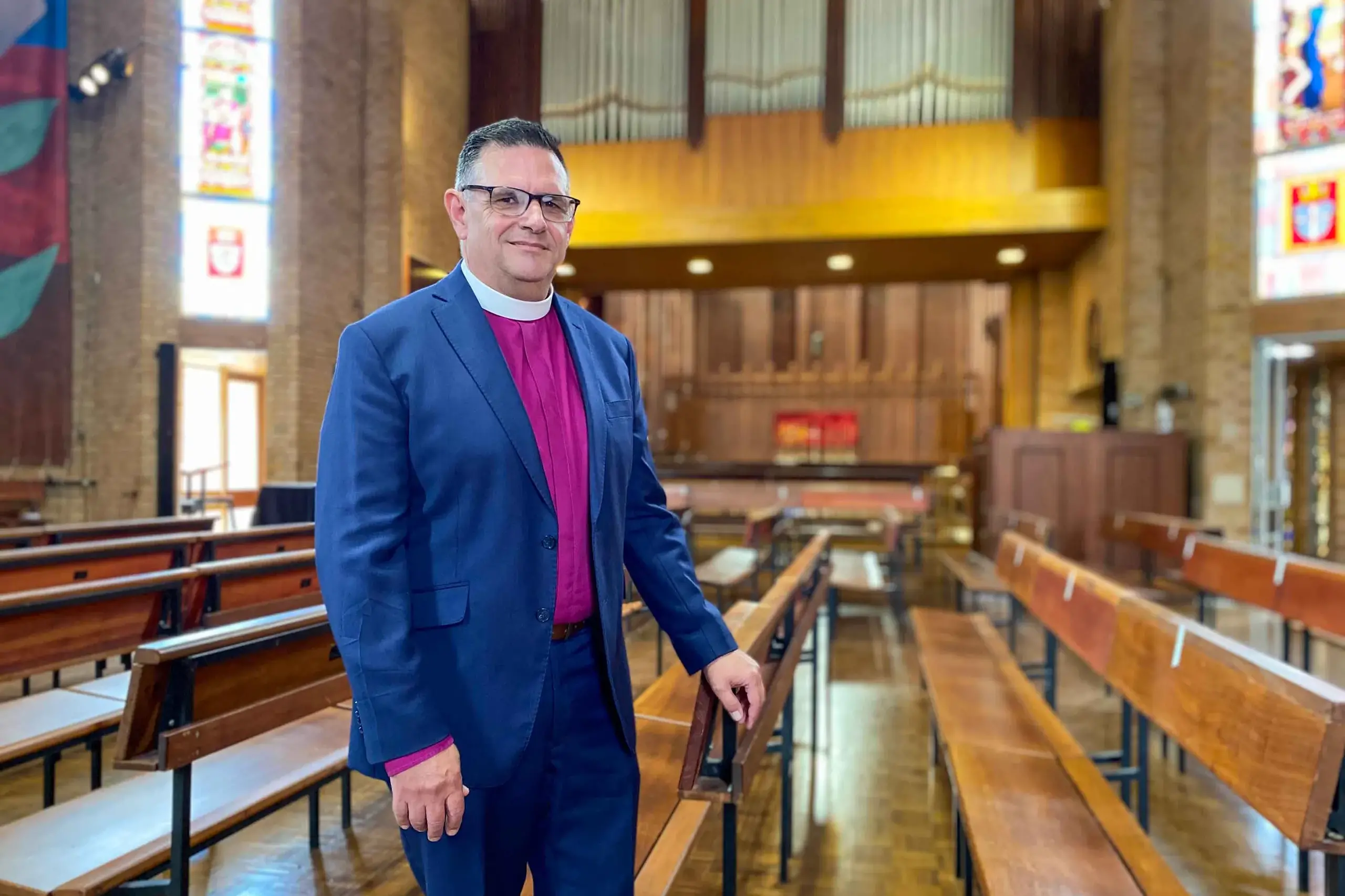 <p>Bishop Mark Calder. Photo: Supplied. </p>\\n