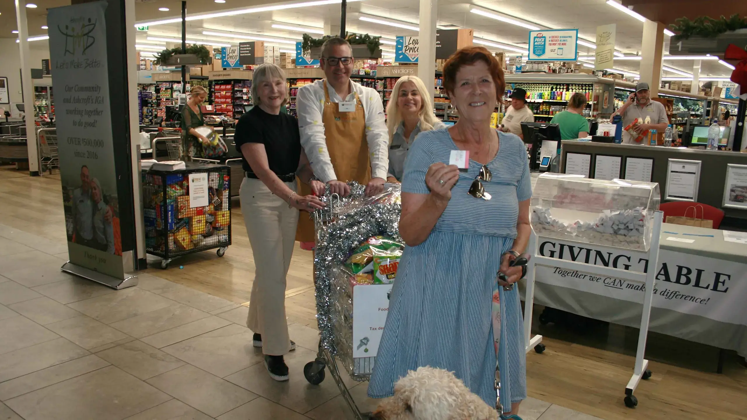 Record raffle raises $6000-plus to help FoodCare’s bountiful fare