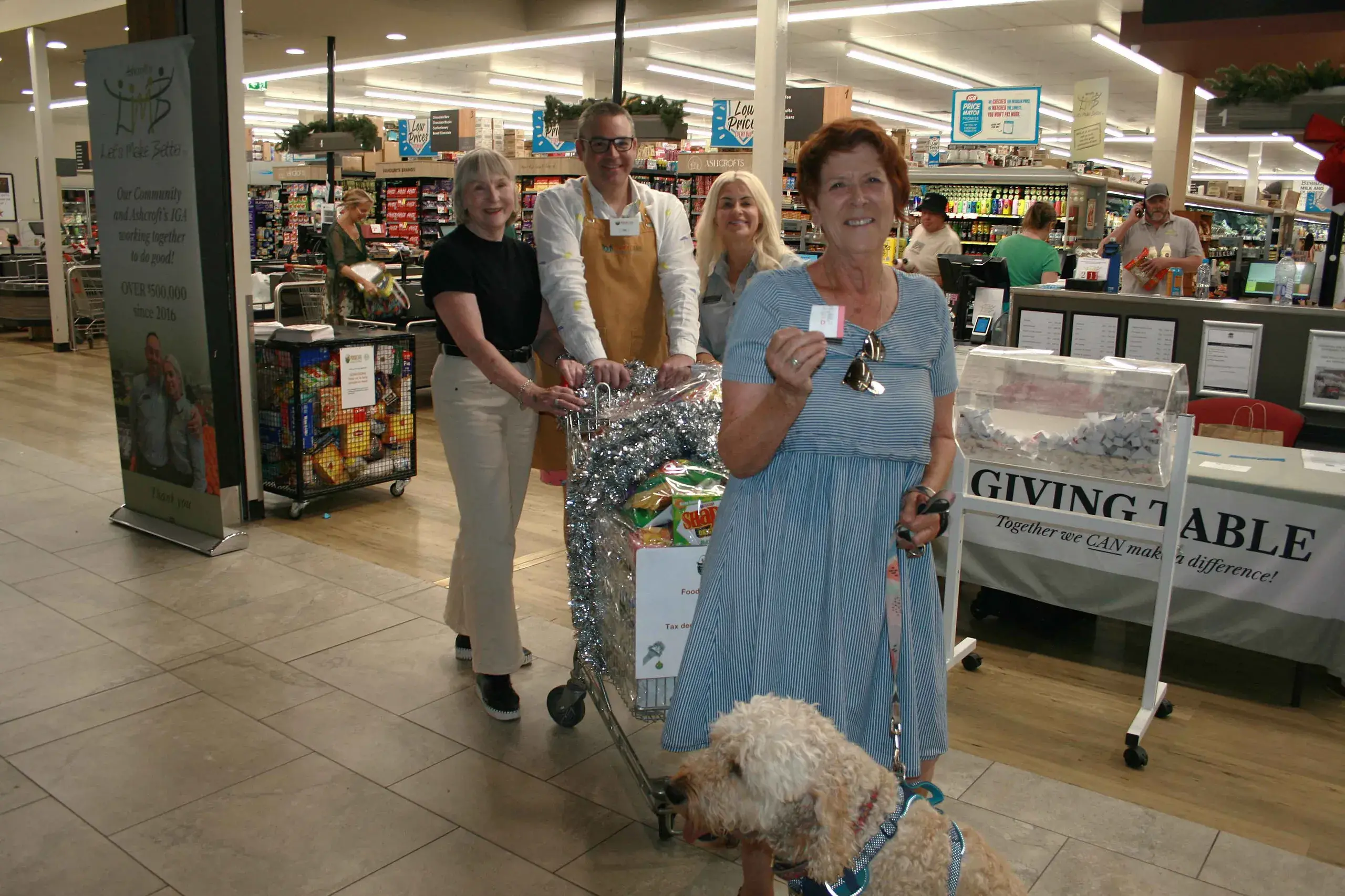 Record raffle raises $6000-plus to help FoodCare’s bountiful fare