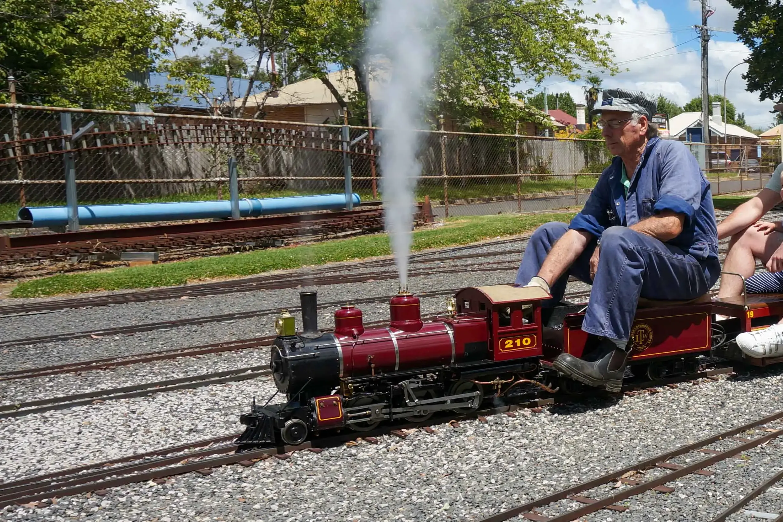 <p>There\\'ll be miniature train rides at Matthews Park in Orange on Saturday, January 10, an attraction that has proved popular in the past, as pictured in this 2022 photo. Photo: Orange City Life/file</p>\\n