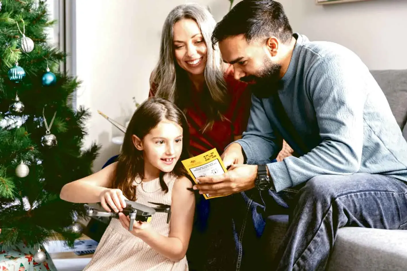 <p>Families are encouraged to learn the rules around drone flying before making their first drone flight. Photo: CASA</p>\\n