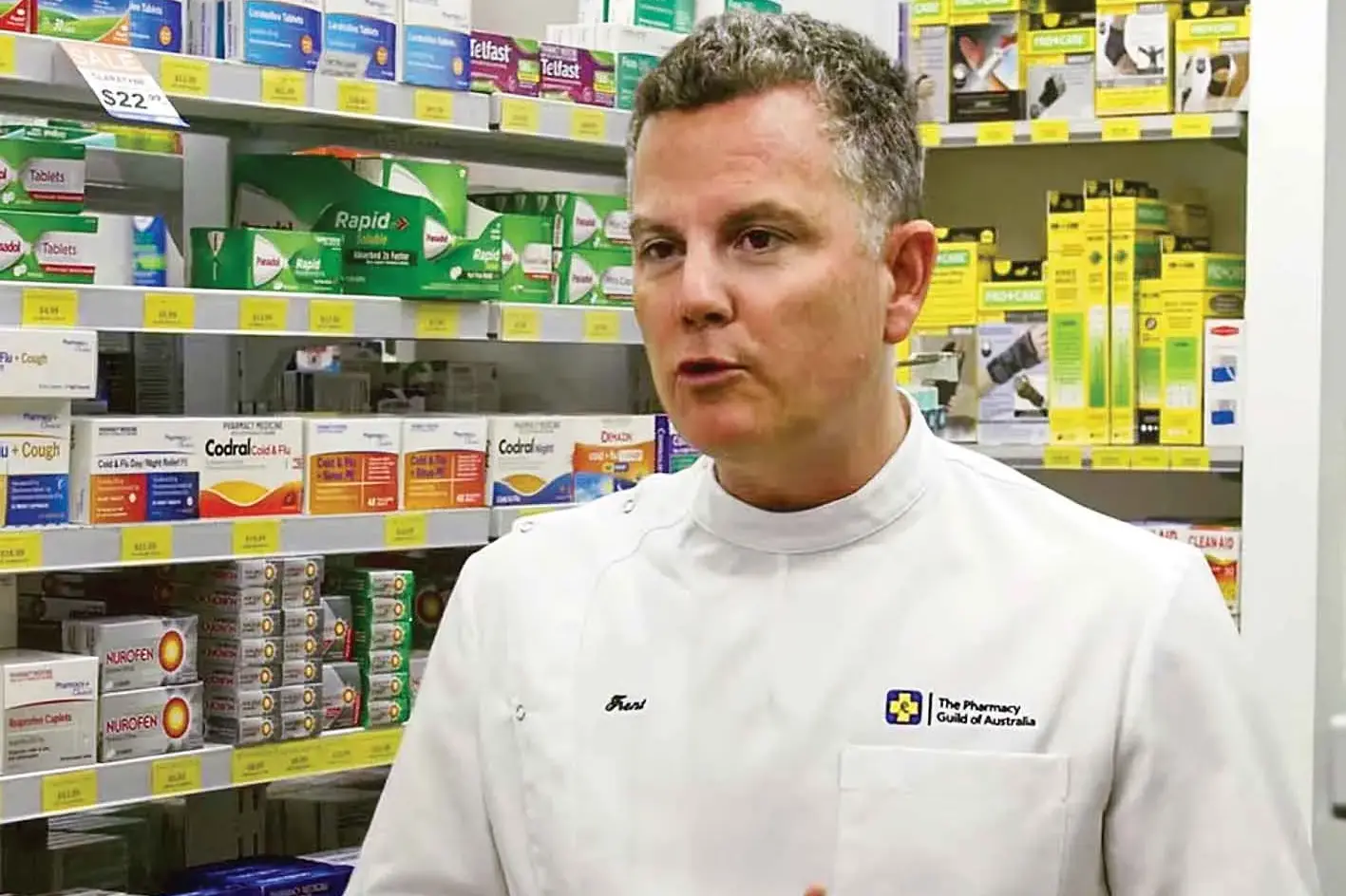 <p>Pharmacy Guild of Australia national president Professor Trent Twomey. Photo: PGA</p>\\n