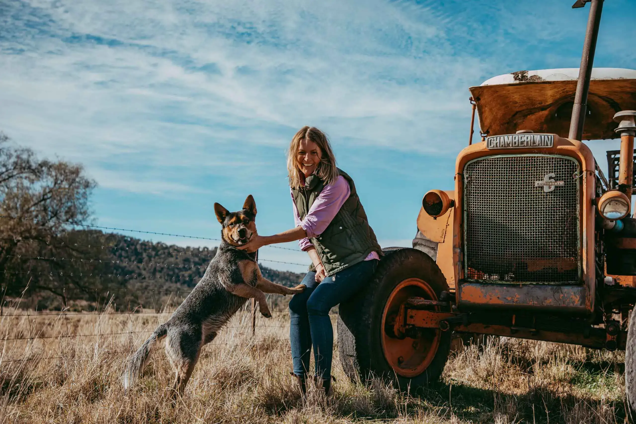 <p>Shanna Whan, pictured with Dave the dog, more than a decade after starting the Sober in the Country charity, a movement to reframe the boozy bush culture. Photo: AAP/Sober in the Country</p>\\n