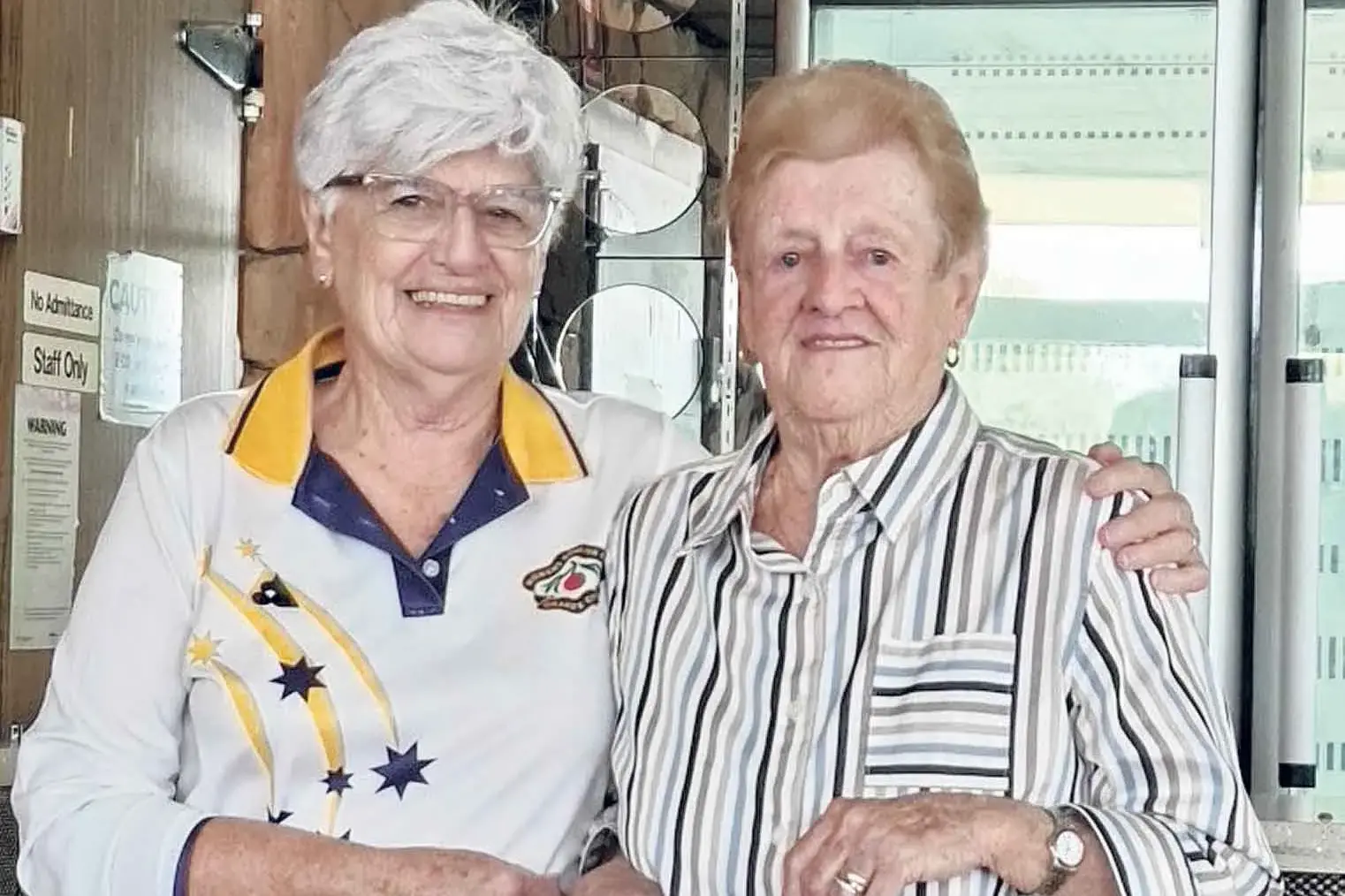 <p>Patty Molloy and Kay Kennedy.</p>\\n