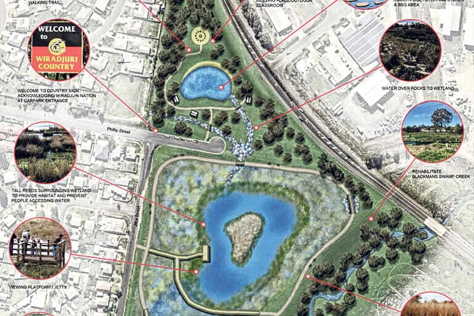 Wfc Map Purified wastewater and wetlands: Council moves forward with two major ...