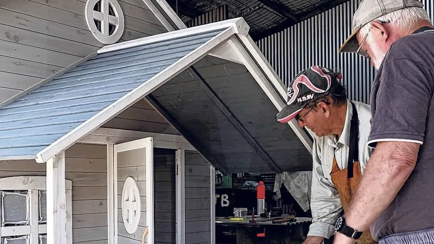 Cubby house auction raising funds for childhood brain cancer charity