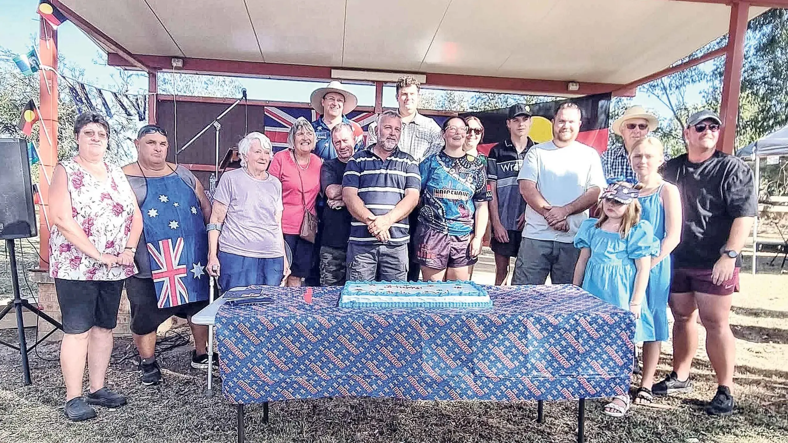 And they’re off! Yabby racing at Stuart Town’s inaugural Oz Day