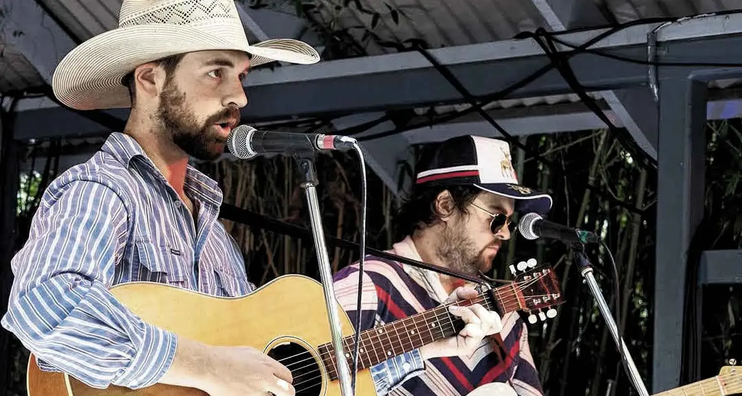 Golden Guitar for William’s authentic country sound at The Agrestic Grocer