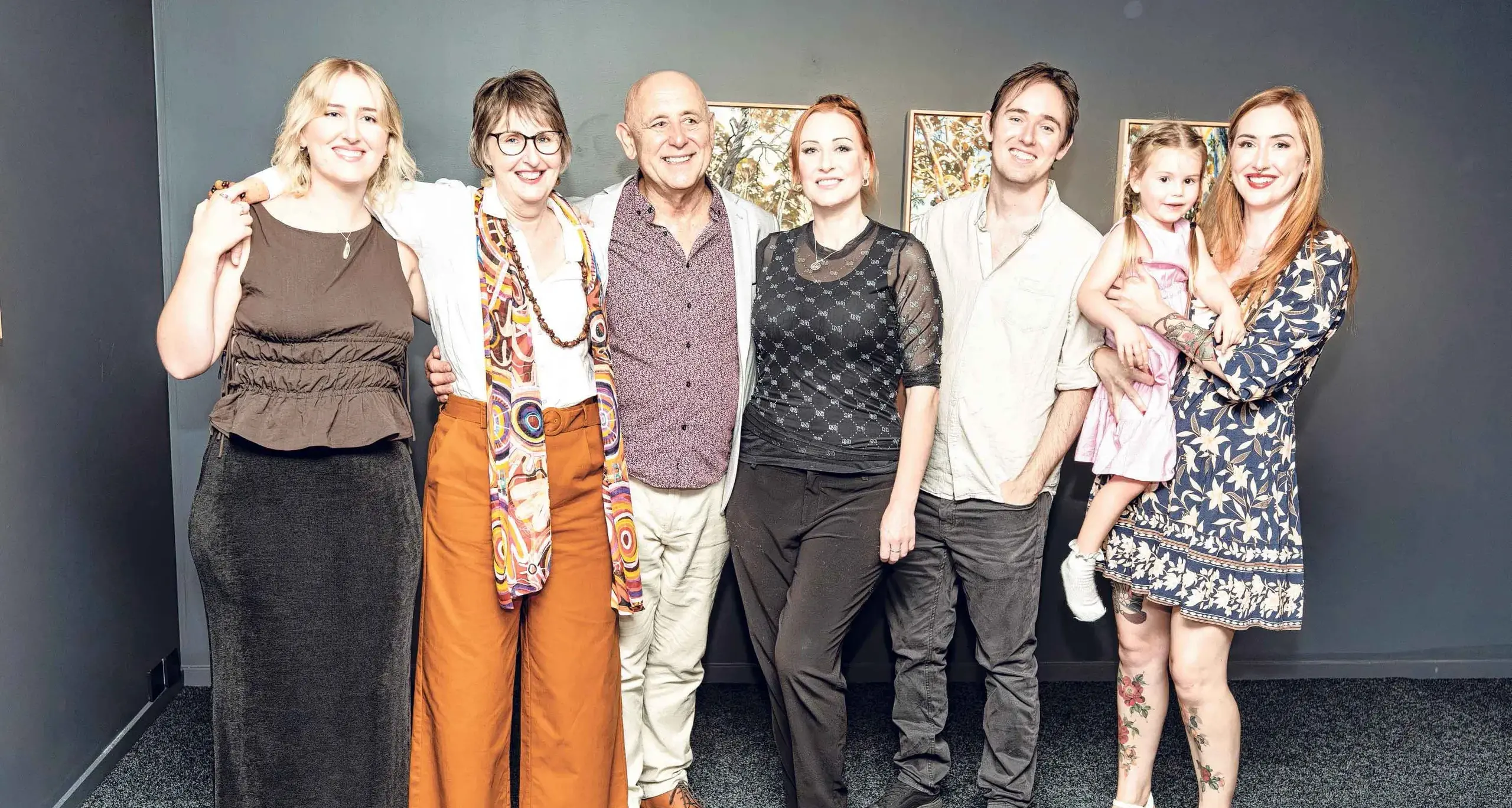 Jane Tonks exhibition opening at the Orange Regional Gallery