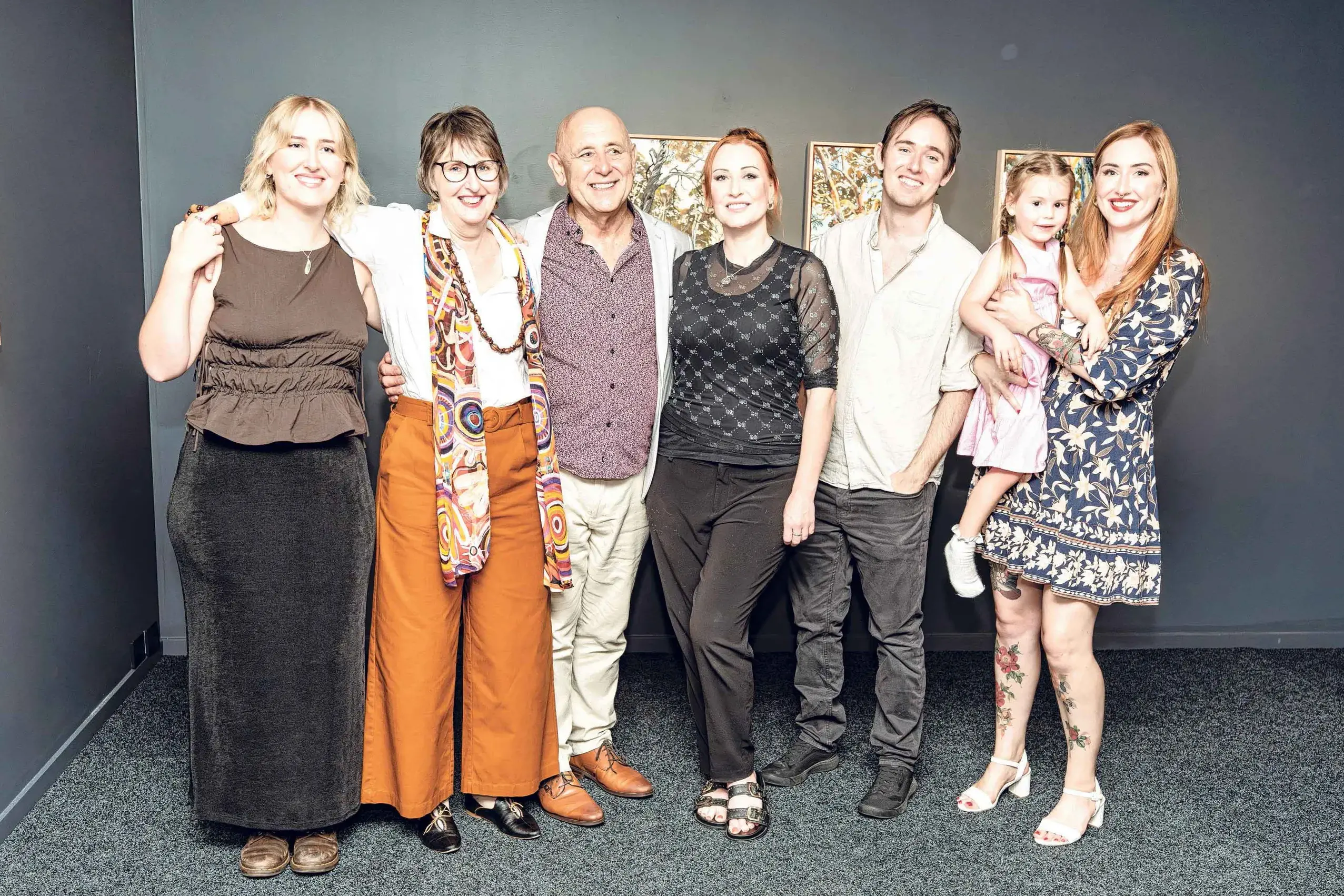 Jane Tonks exhibition opening at the Orange Regional Gallery