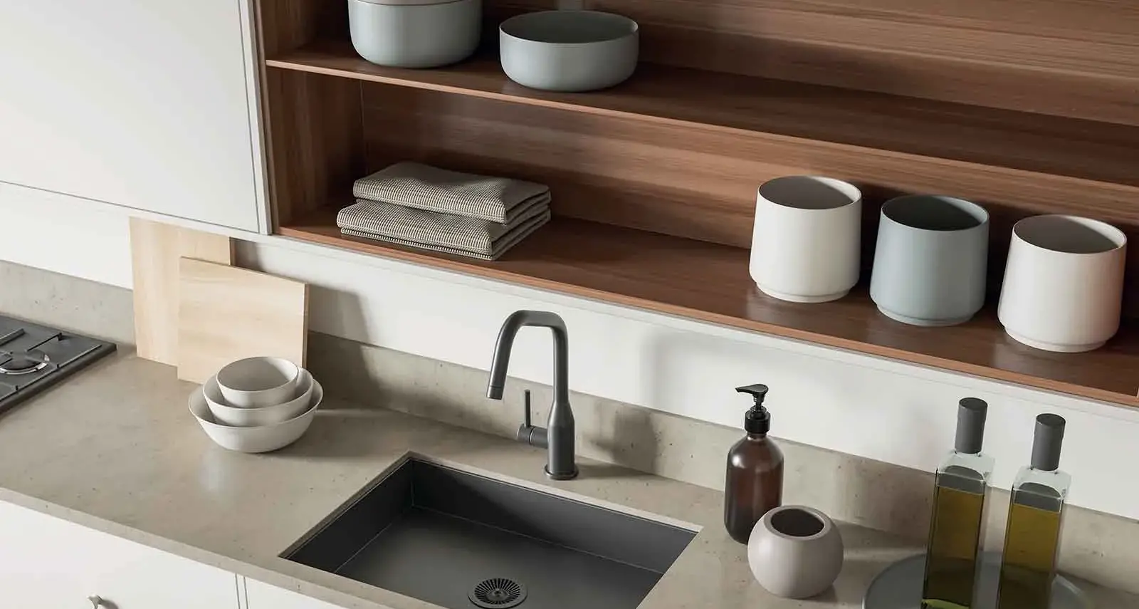 An affordable facelift for tired laminate benchtops: simple upgrades to refresh your kitchen