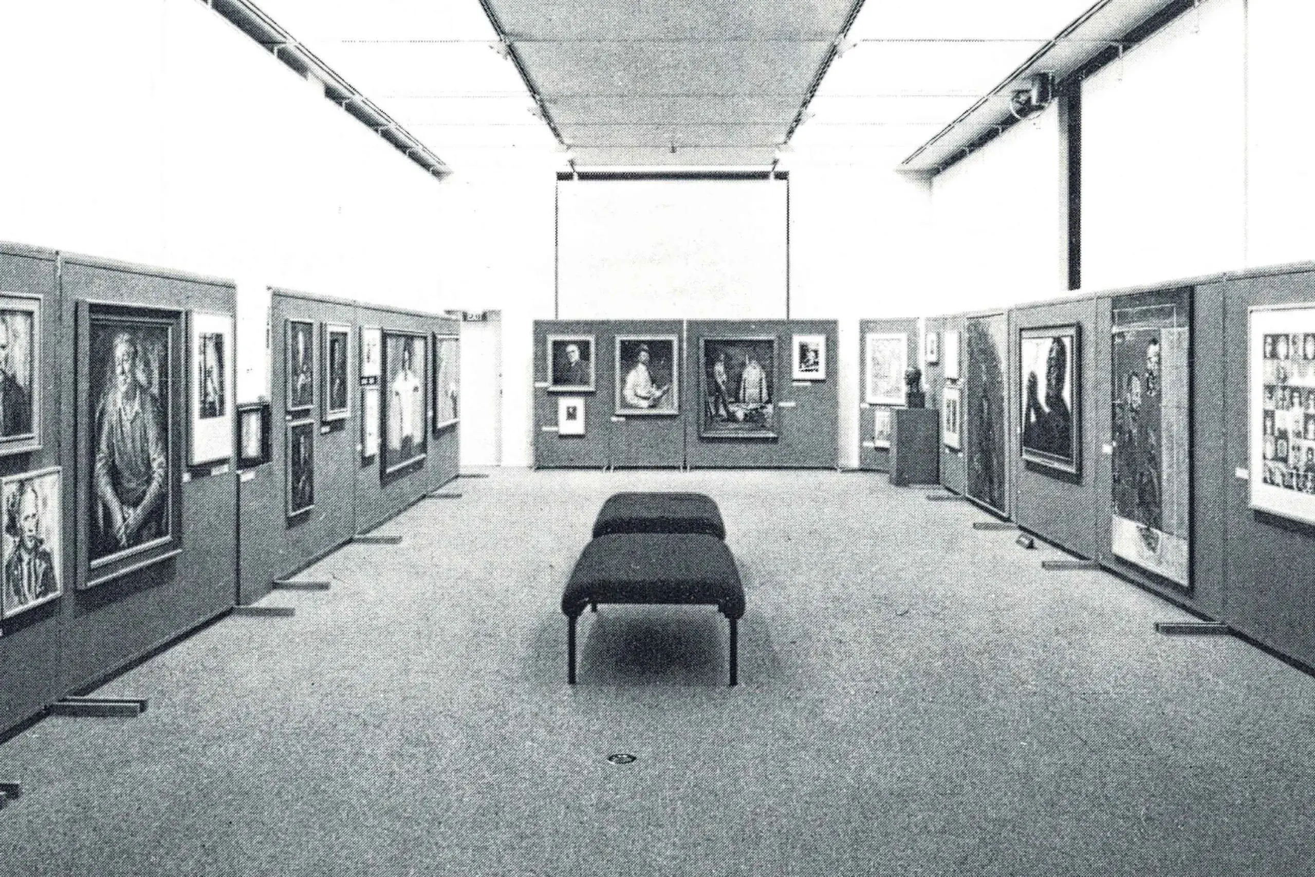 <p>Orange Regional Gallery exhibition installation of \\u2018Face to Face: Australian Portraits\\u2019 1986, an Art Gallery of New South Wales travelling art exhibition. Photo: Supplied.</p>\\n