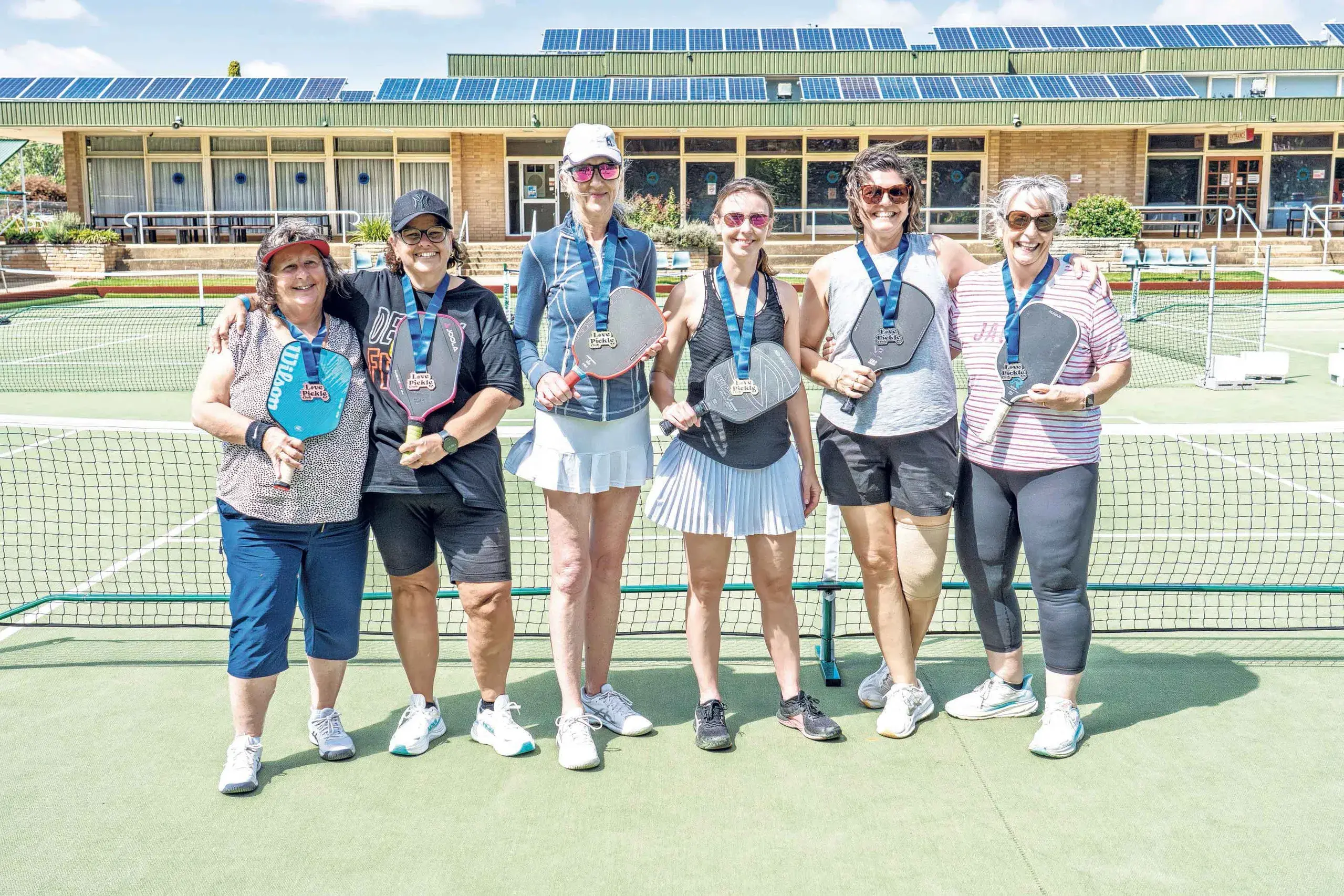 <p>Jessica Keates, Kellie Lane, Margaret Reeves, Anna Duncan, Vicky Ryan and Karryn Windsor.</p>\\n